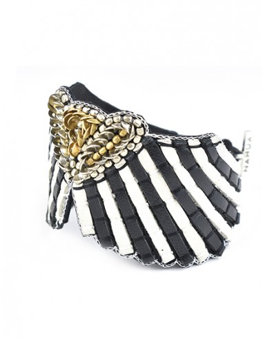 Bracelet NAHUA Black stripes